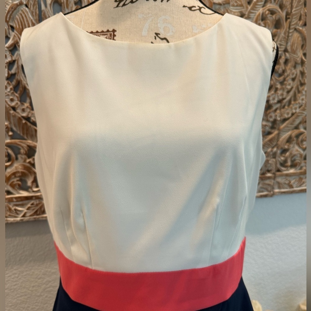 Layered Skirt Midi Dress, Dressbarn- size 10 - Picture 3 of 9